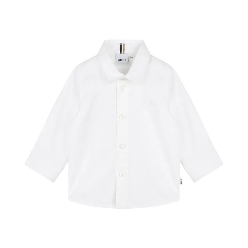 Bavlnená košeľa pre bábätká BOSS 65177003