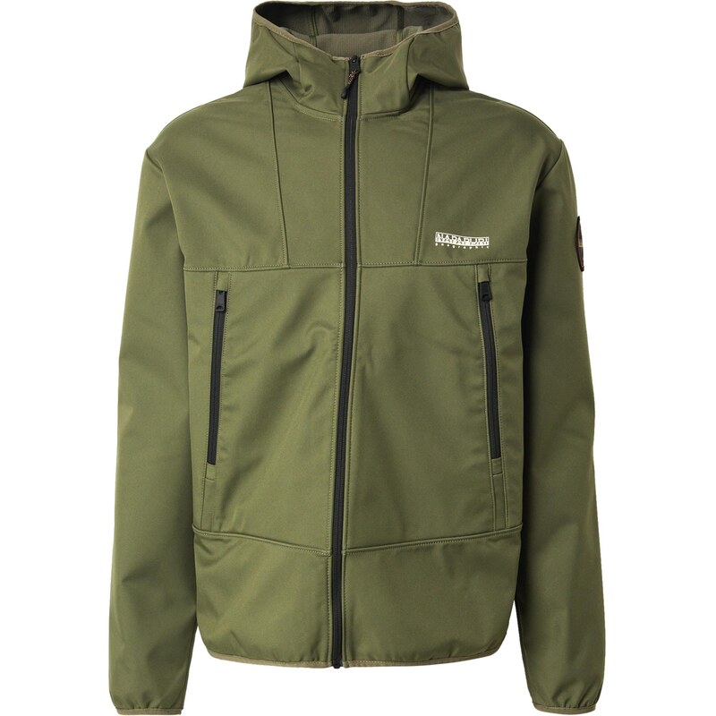 NAPAPIJRI Prechodná bunda Biois olivová / biela 65662242