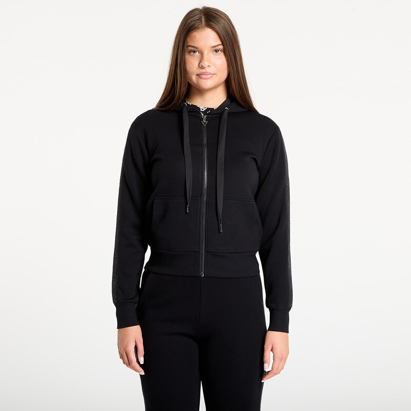 Mikina GUESS New Hooded Scuba Sweatshirt Black S 65178209