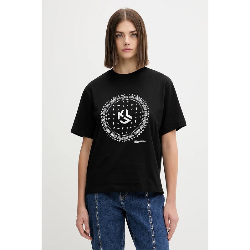 Bavlnené tričko Karl Lagerfeld Jeans 65177326