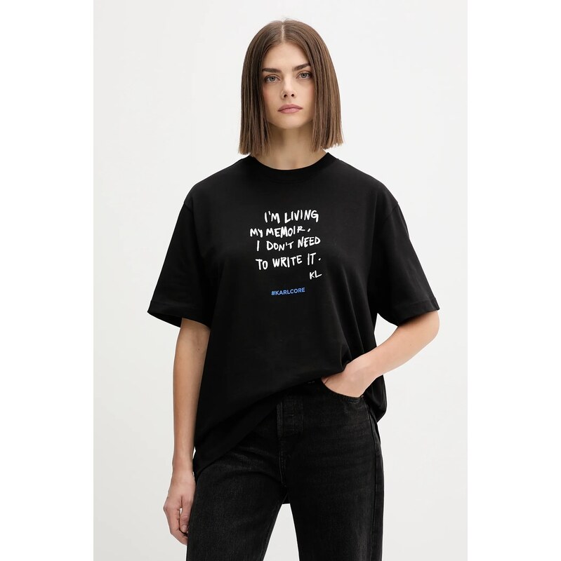 Bavlnené tričko Karl Lagerfeld Jeans 65177324