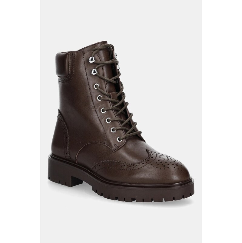 Kožené členkové topánky Lauren Ralph Lauren Alysn Lup Pr 65188794