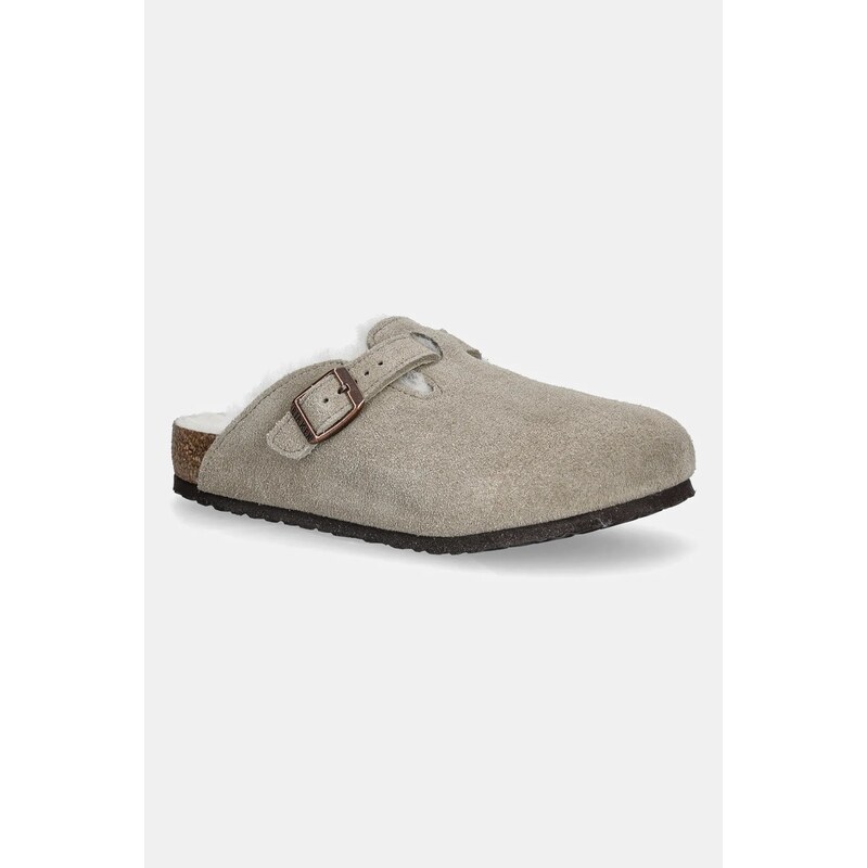 Detské semišové šľapky Birkenstock Boston 65188853