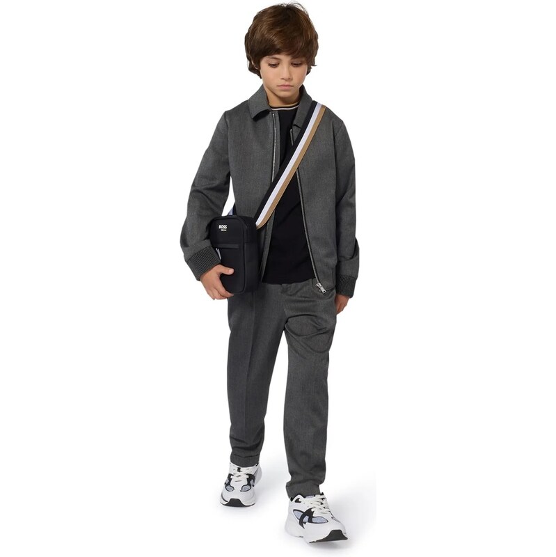 Detské bavlnené tričko BOSS 65188903