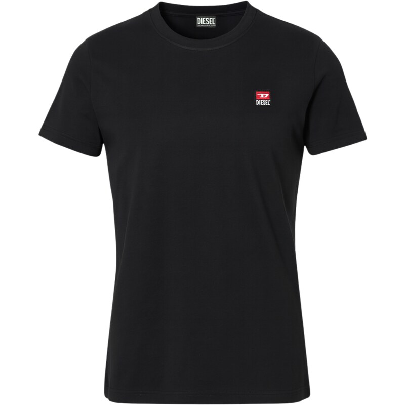 DIESEL D Logo Black tričko 65182901