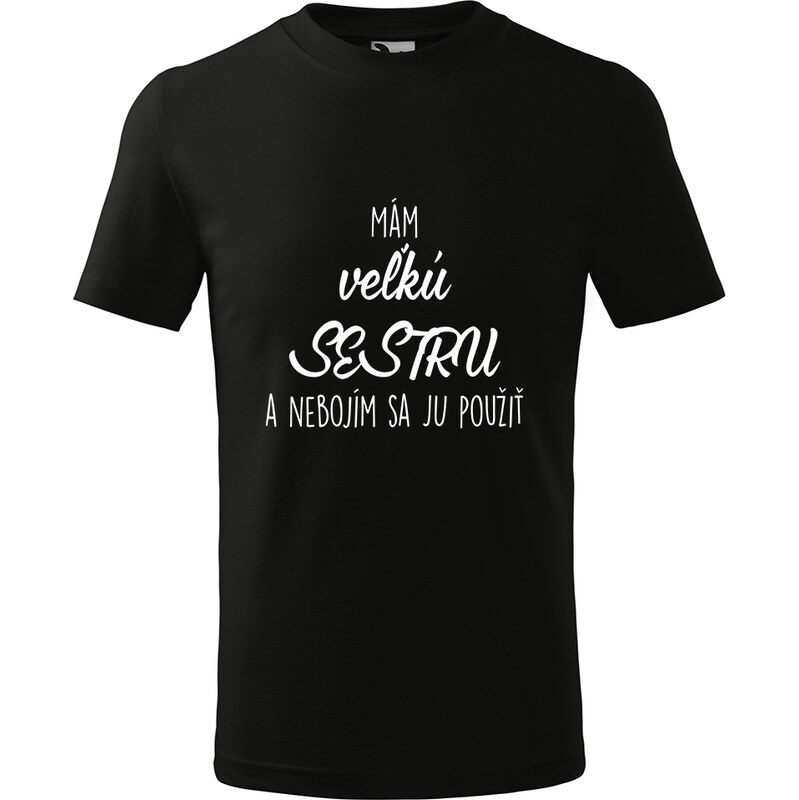 Handel Detské tričko - Mám veľkú sestru 65182755