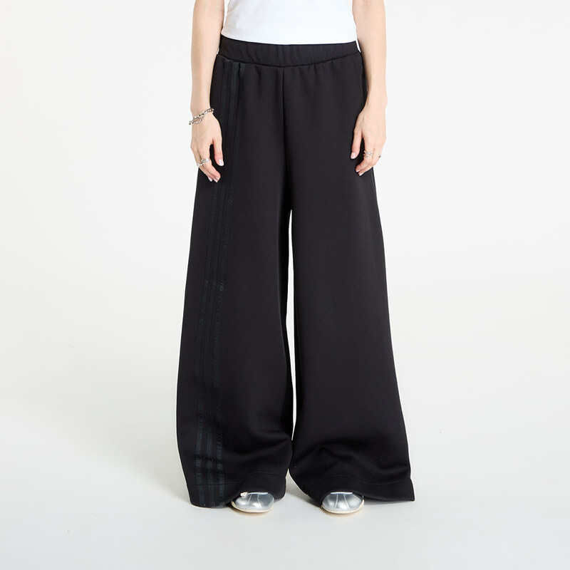 adidas Originals Kalhoty adidas Off Placed 3-Stripes Wide Pant Black 65182945