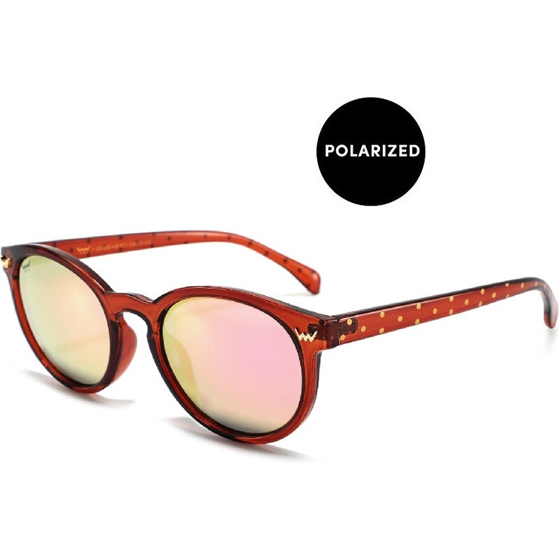 Vuch Polarizačné slnečné okuliare Foxy Dotty Mocha 66594853