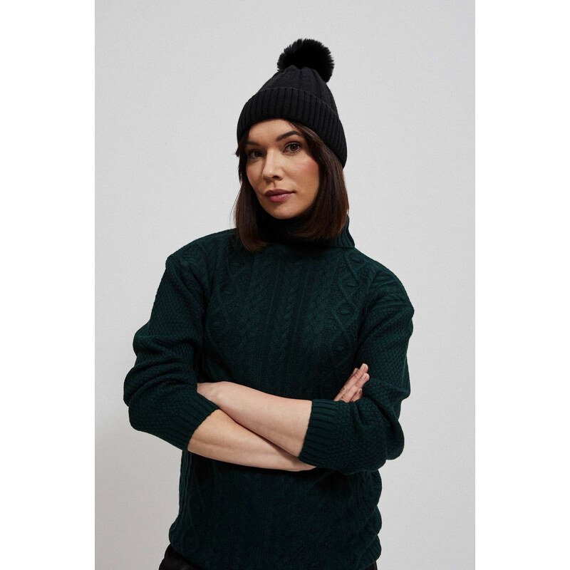 Marisse Cap with a pompom 65184924