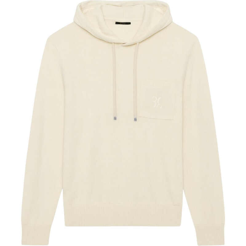 BILLIONAIRE Logo Creme White sveter 65185174