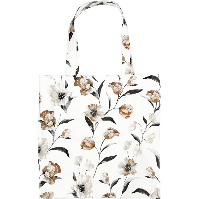 GREEN GATE Bavlnená taška Eliana White 65184399