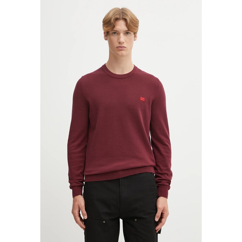 Bavlnený sveter HUGO San Cassius-C1 65185003