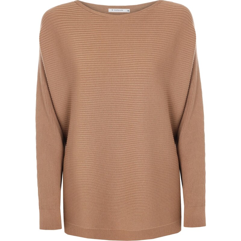 TATUUM Sveter farba ťavej srsti 65660213