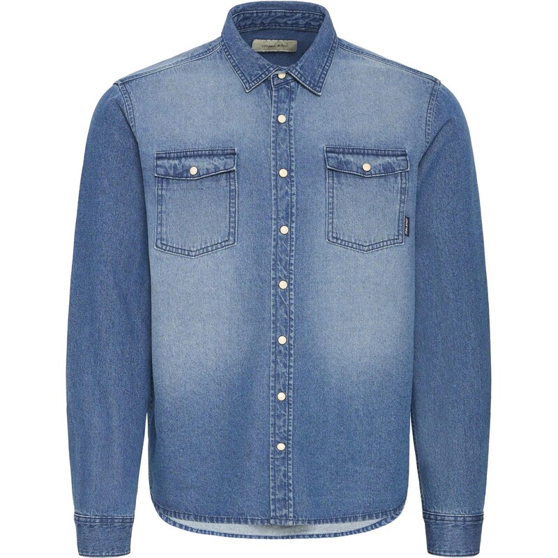 BLEND Košeľa BHDARGO modrá denim 65190022