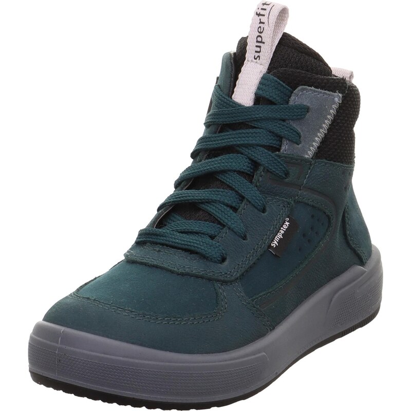 SUPERFIT Tenisky Maverick svetlosivá / tmavozelená / čierna 65619463