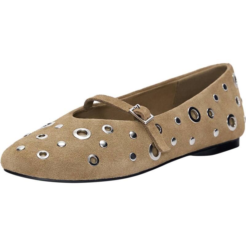 Pull&Bear Baleríny s ramienkom brokátová 65889197