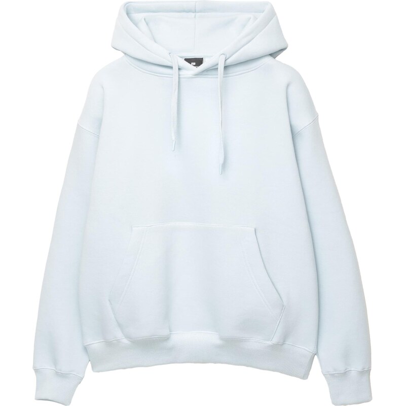 Pull&Bear Mikina pastelovo modrá 65635725