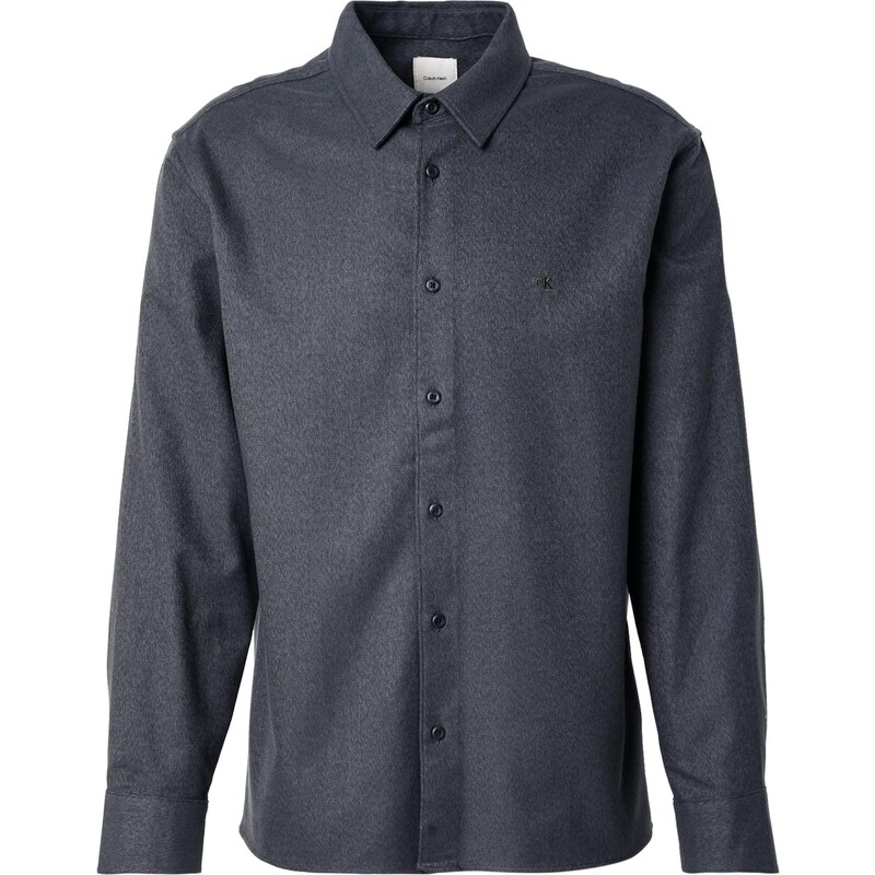 Calvin Klein Košeľa čierna melírovaná 65464820