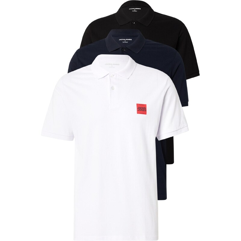 JACK & JONES Tričko Brandy námornícka modrá / čierna / biela 65190231