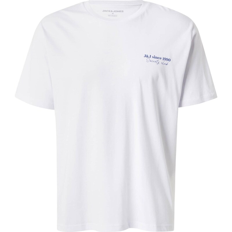 JACK & JONES Tričko JJNINETY modrá / biela 65190238