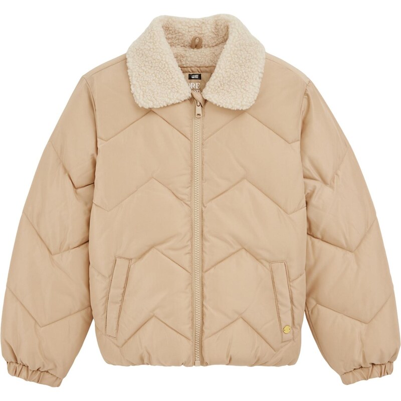 WE Fashion Prechodná bunda béžová 65656052