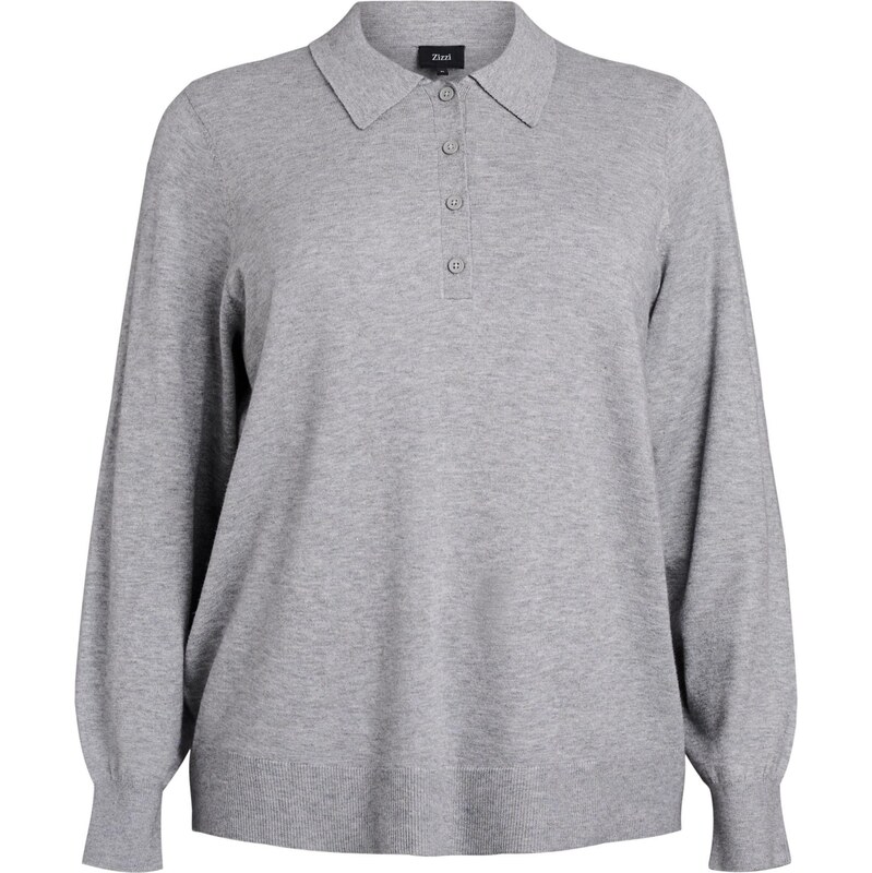 Zizzi Sveter Caella svetlosivá 65311071