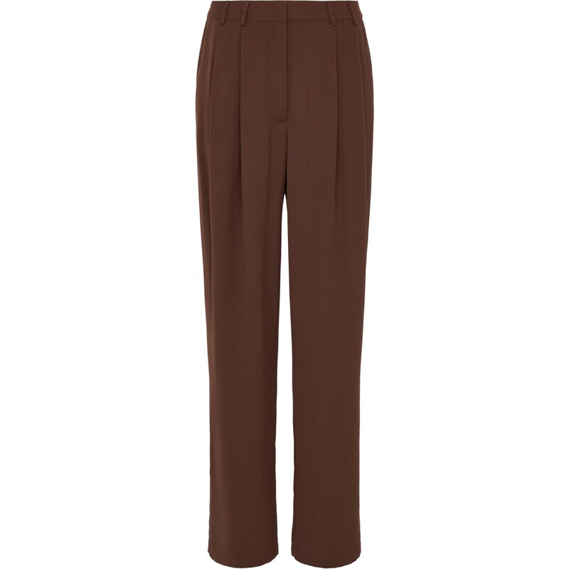 LeGer by Lena Gercke Plisované nohavice Kora hnedá 65881404