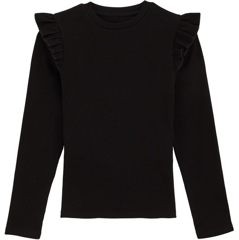 WE Fashion Tričko čierna 65656063