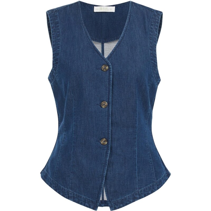 WE Fashion Vesta tmavomodrá 65886806