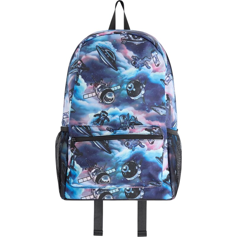 Lindex Batoh Space modrá / svetlomodrá / staroružová / čierna 65658661