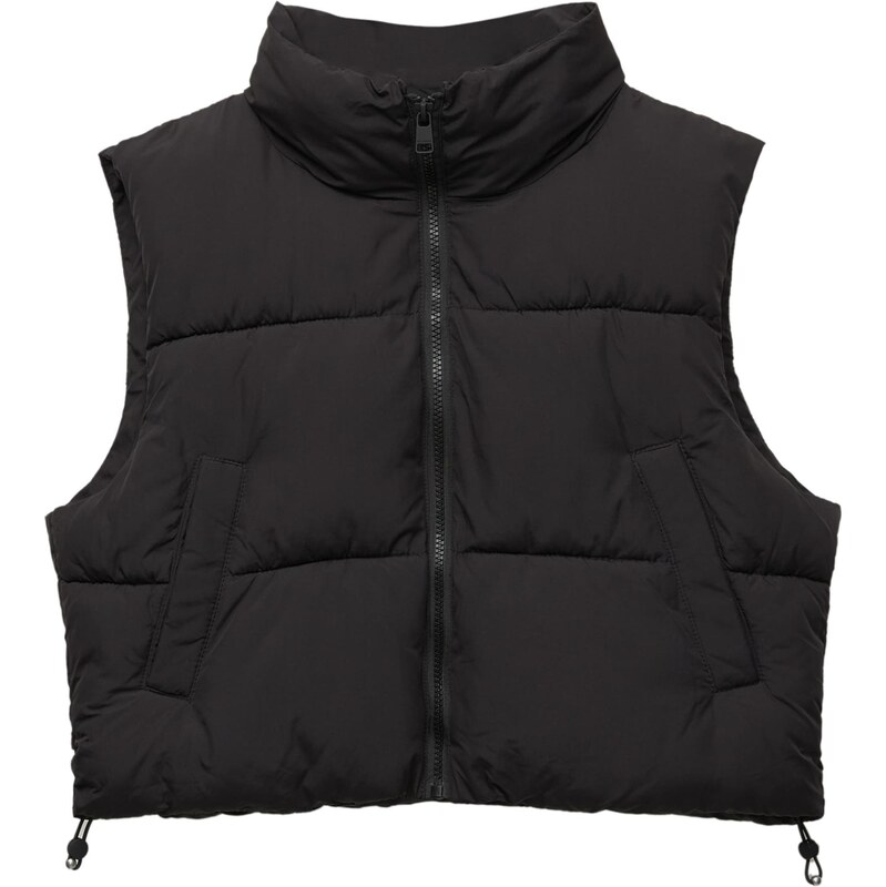 Pull&Bear Vesta čierna 65795477