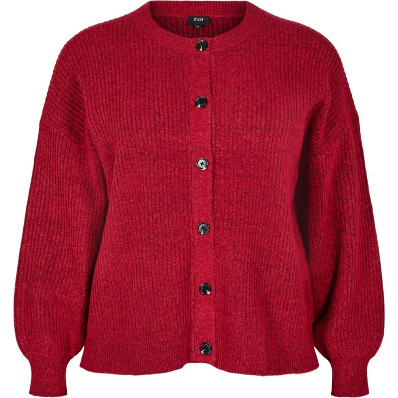 Zizzi Kardigán Cavista červená 67297839