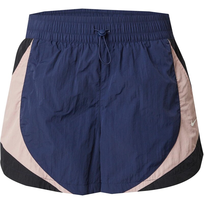 Nike Sportswear Nohavice námornícka modrá / ružová / čierna 65888585