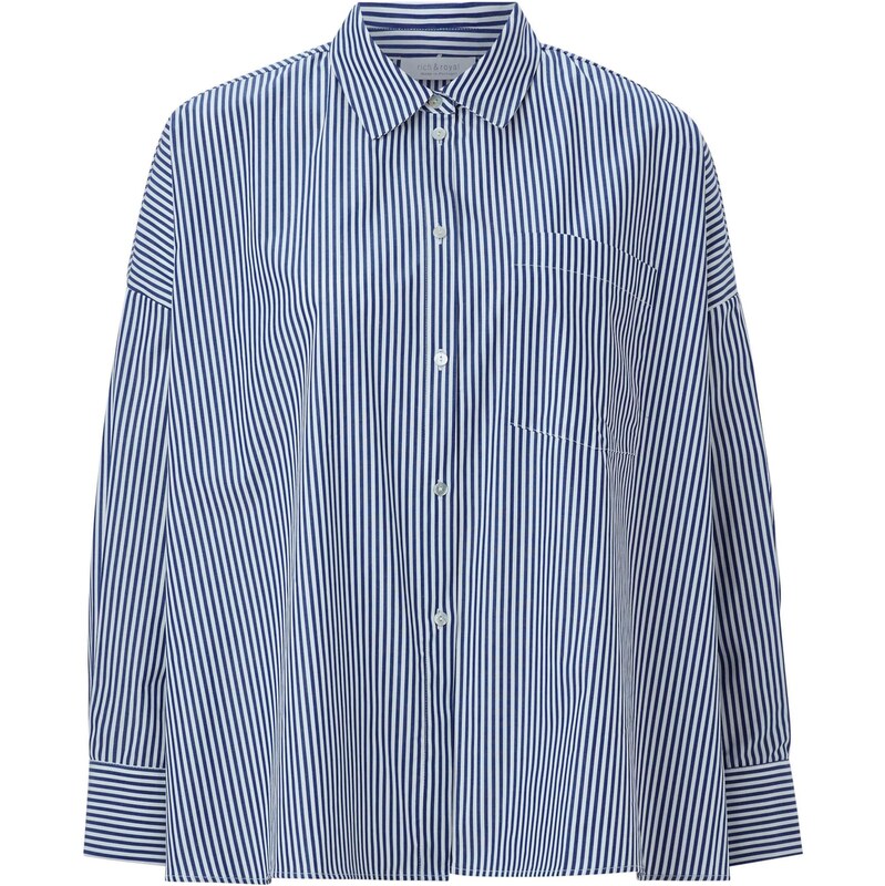 Rich & Royal Blúzka tmavomodrá / biela 65795407