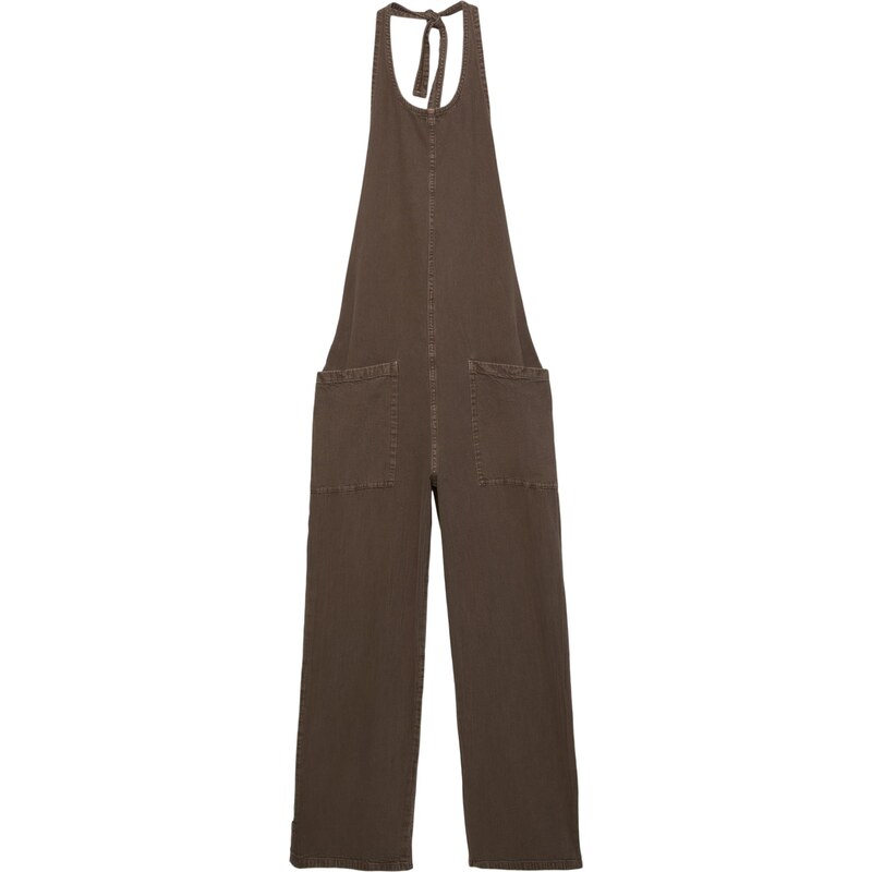 Pull&Bear Overal čokoládová 65889272