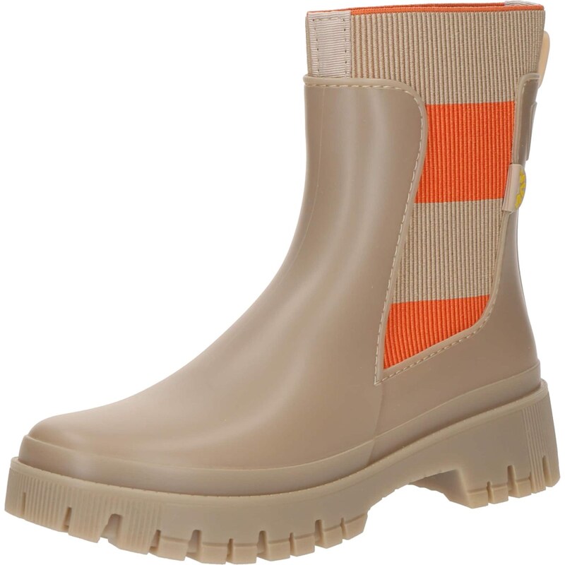 LEMON JELLY Gumáky SELENA telová / tmavooranžová 65394777