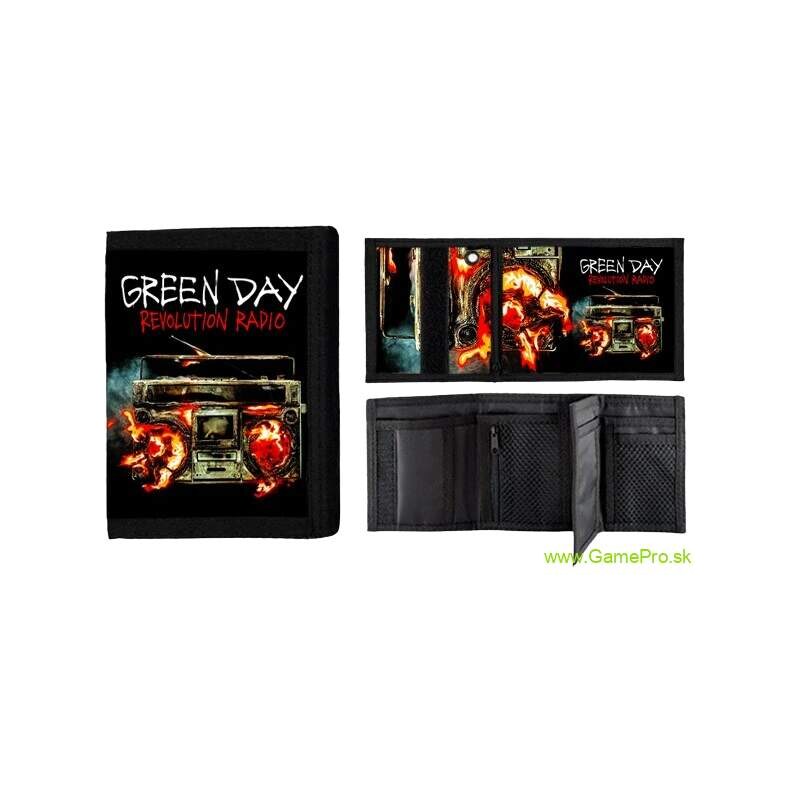 Green Day Revolution Radio (peňaženka) 65193403