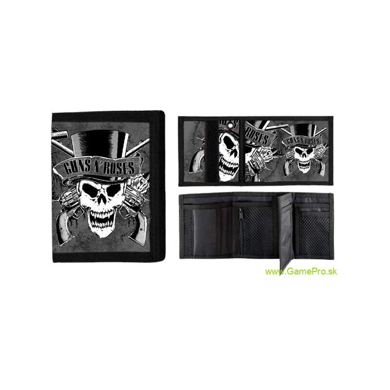 Guns N Roses Skull Grey (peňaženka) 65193409