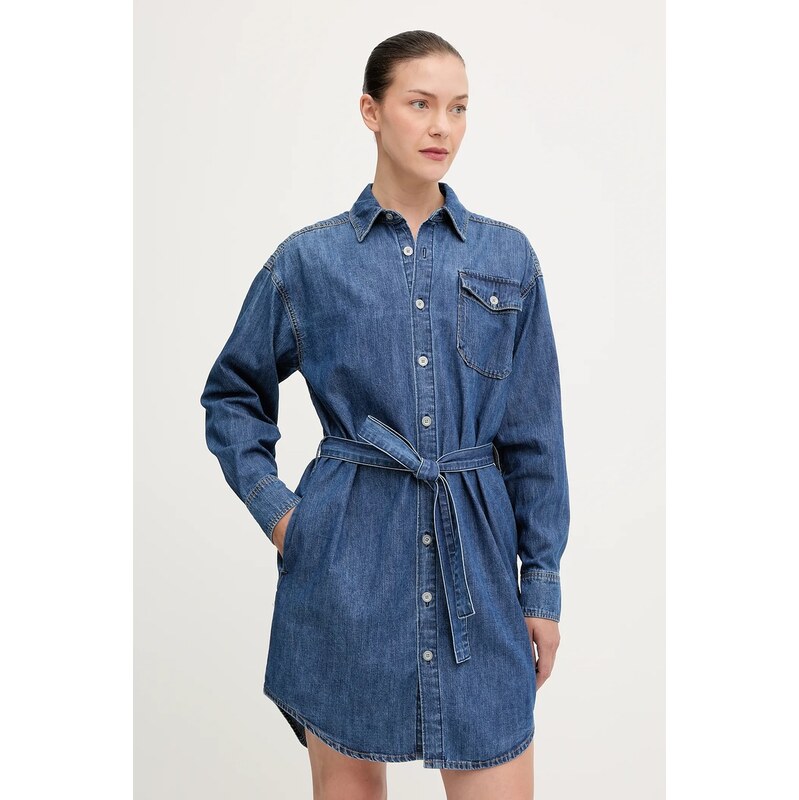 Rifľové šaty G-Star Belted 65195500