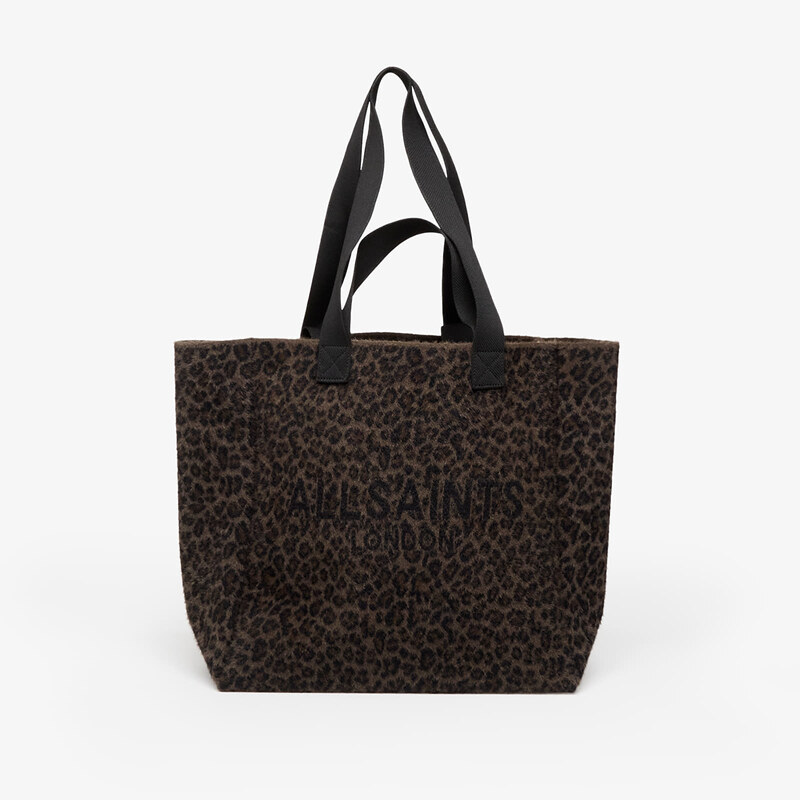 Taška AllSaints Izzy Fzzy Leppo Tote Leopard Brown Universal 65198605