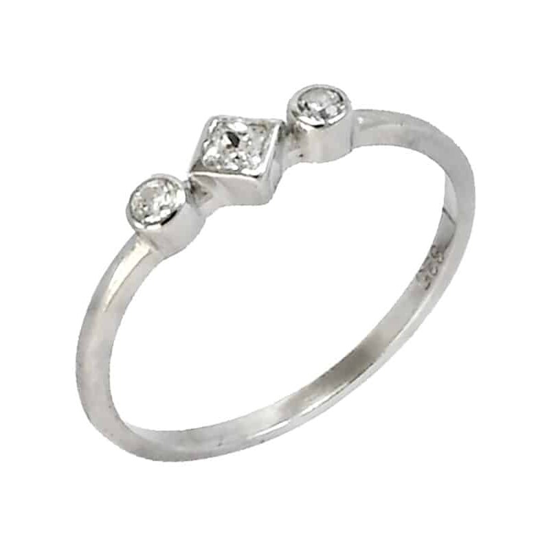 Strieborný prsteň Glare 1020 65195731