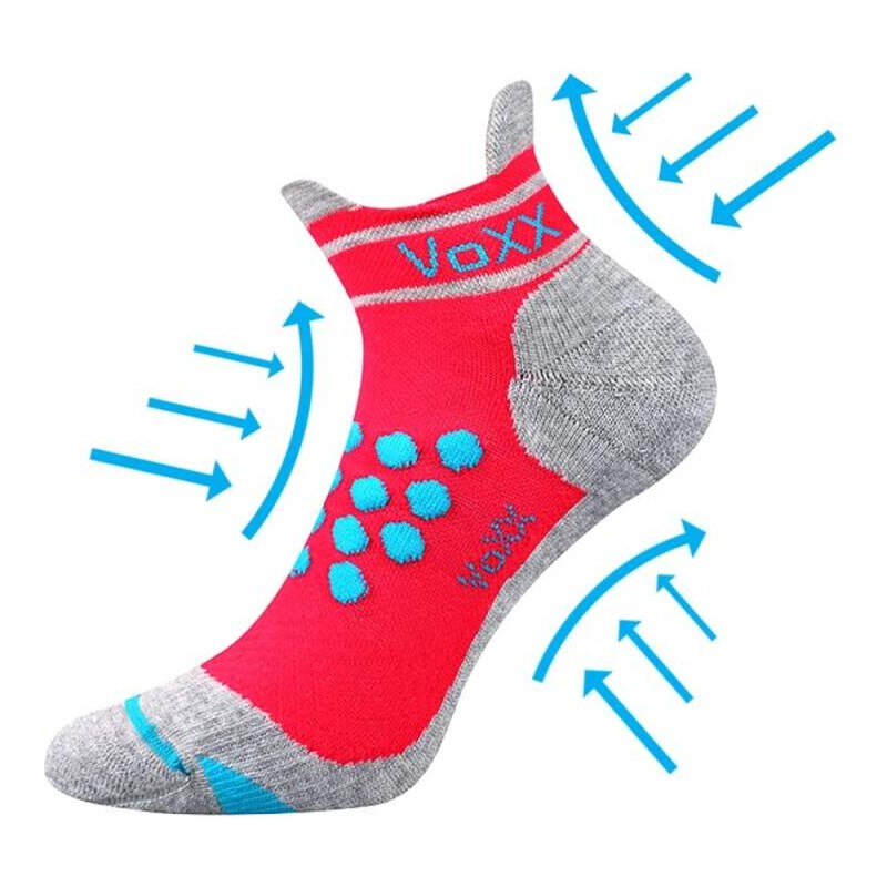 SPRINTER kompresné ponožky so striebrom VoXX Růžová 35-38 1 pár 26459295