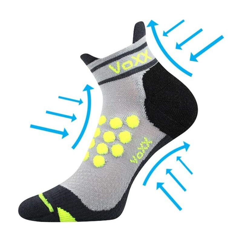 SPRINTER kompresné ponožky so striebrom VoXX Sv. sivá 39-42 1 pár 26459296