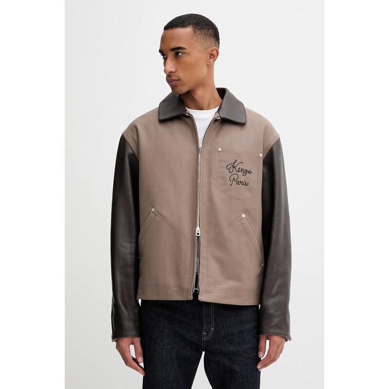 Vlnená bunda Kenzo 65196852