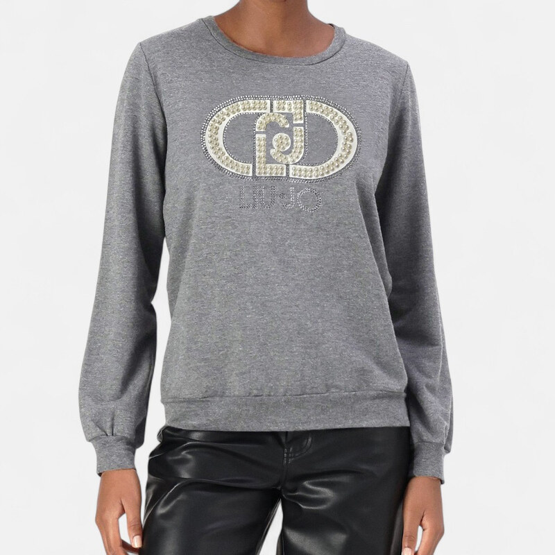 Liu Jo | Dámská šedá mikina Liu.Jo 56321 65196896