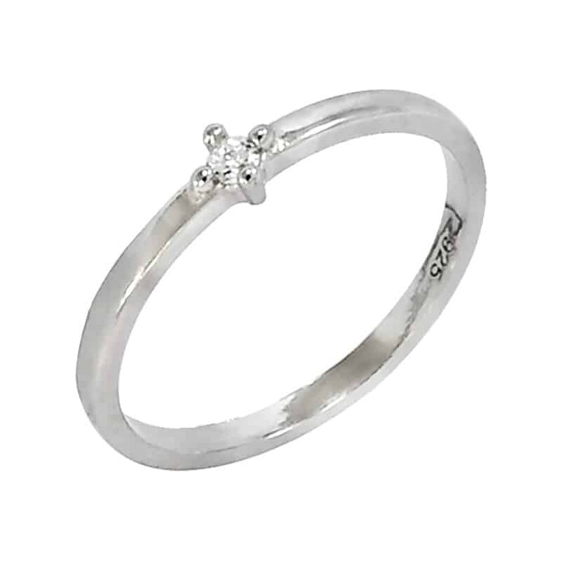 Strieborný prsteň Glare 1022 65197031