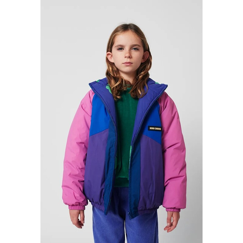 Detská obojstranná bunda Bobo Choses Lucky Clover 65198373