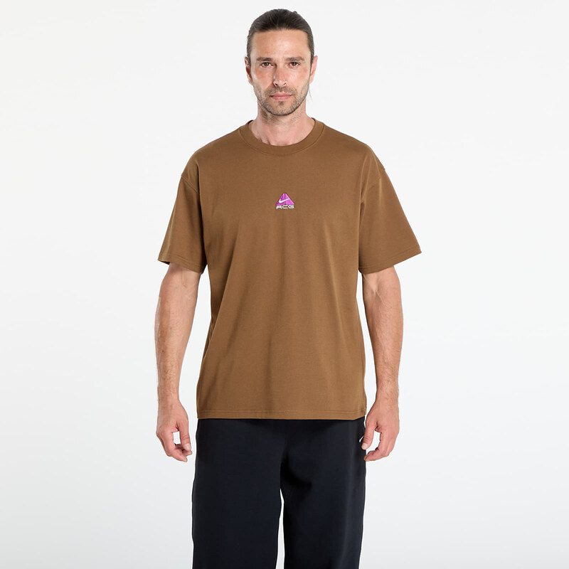 Tričko Nike ACG Dri-FIT Mens T-Shirt Mosswood Brown XS 65185372