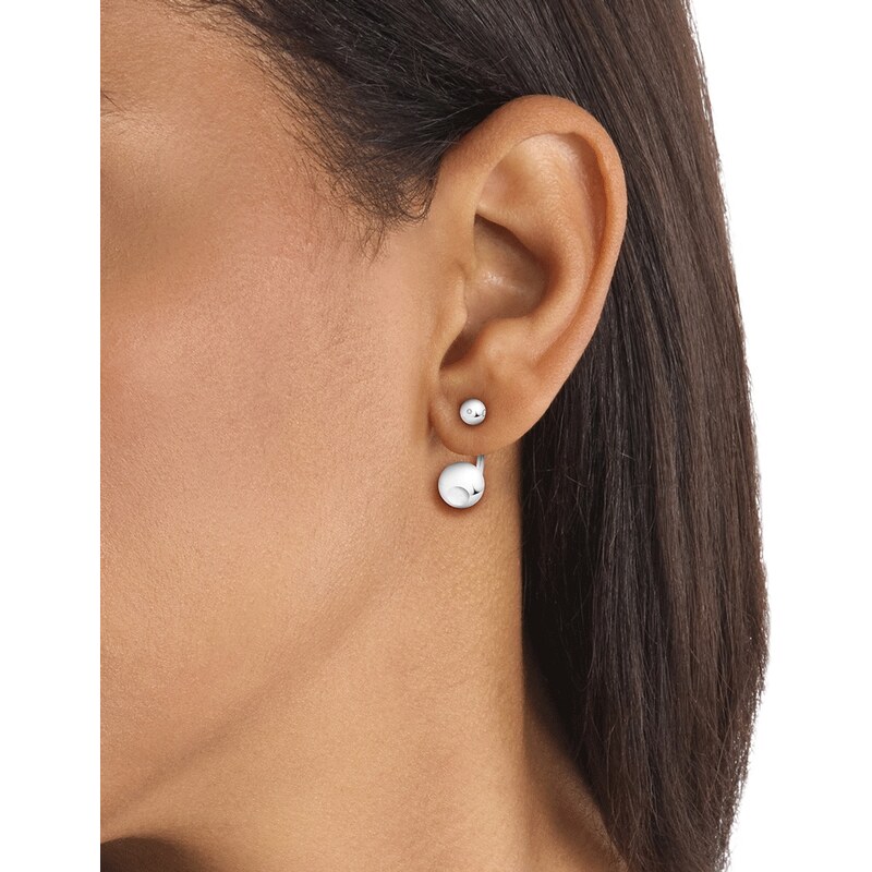 Calvin Klein Slušivé visiace náušnice Sculptural Bubbles 35000788 66583203