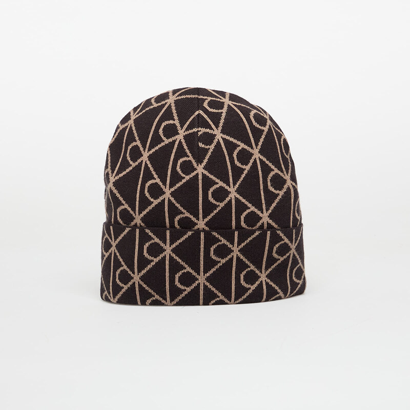 Čiapka Calvin Klein Emblem Aop Jcq Fine Hat Black Universal 65198589